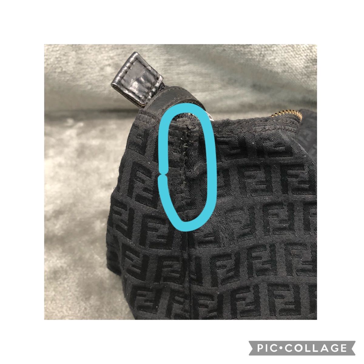 FENDI フェンディ ズッカ 柄 アクセサリーポーチ ズッキーニ www.pa