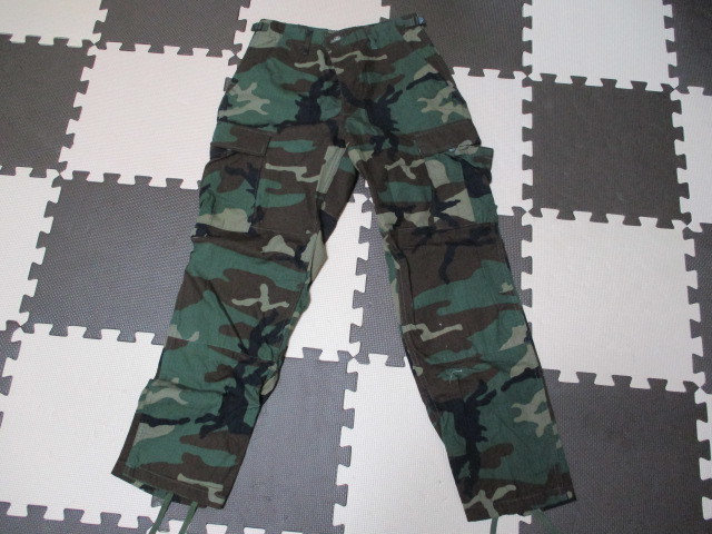  one uoshu! trying on only * direct import USA PROPPER Pro pa-* the US armed forces standard BDU RIPSTOP CARGOPANTS green leaf duck S lip Stop cargo pants 