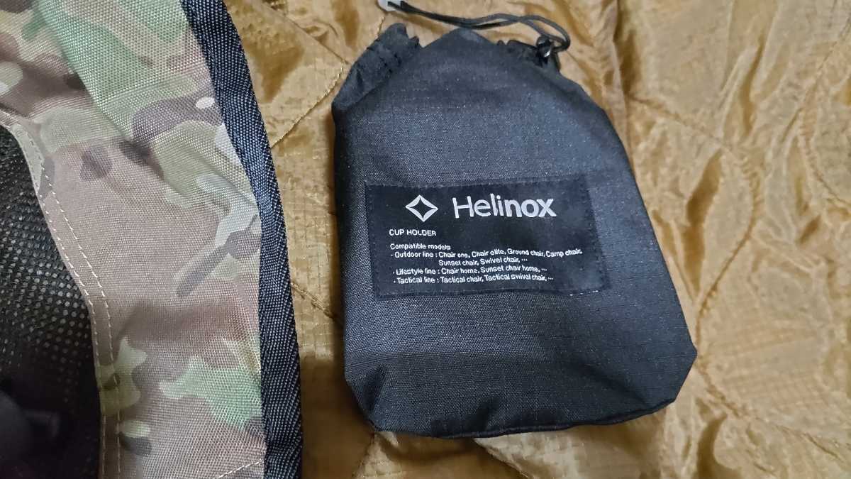 美品 ヘリノックス チェアワン＆テーブルワンハードトップ 廃盤カラー マルチカム オマケあり Helinox カモ 