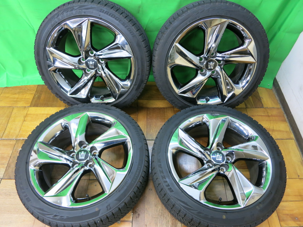 バリ溝!20年!9.5分☆トヨタ 220系 クラウン RS 純正 225/45R18