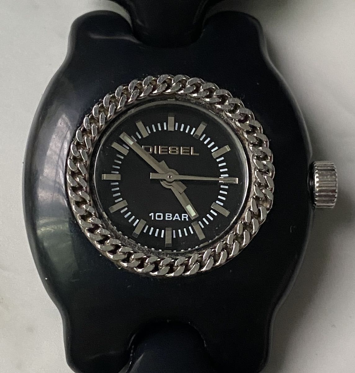 DIESEL ディーゼル 中古 動作品 腕時計 超安い品質 中古