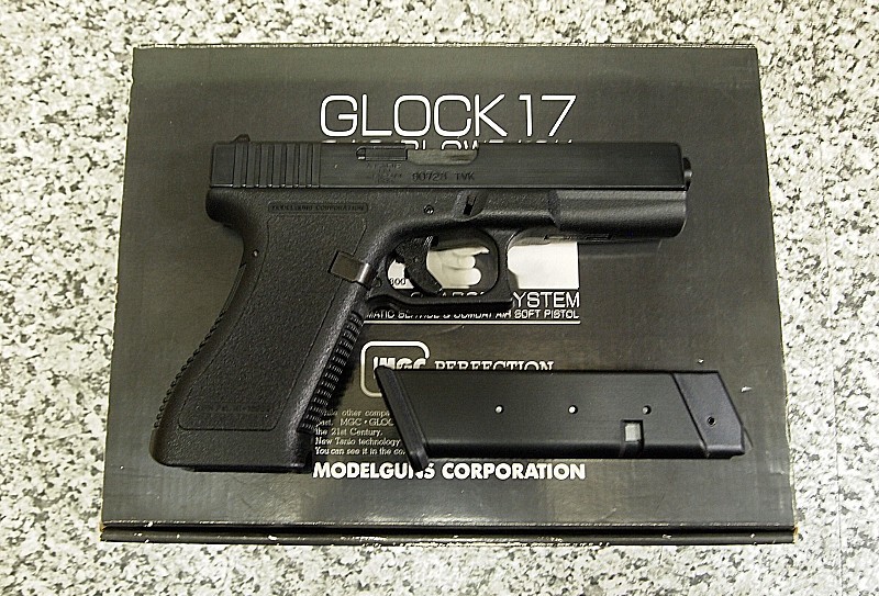 MGC GAS-BLK グロック17 G17 昔のガスブローバック 経年ながら良好 GLOCK_画像8