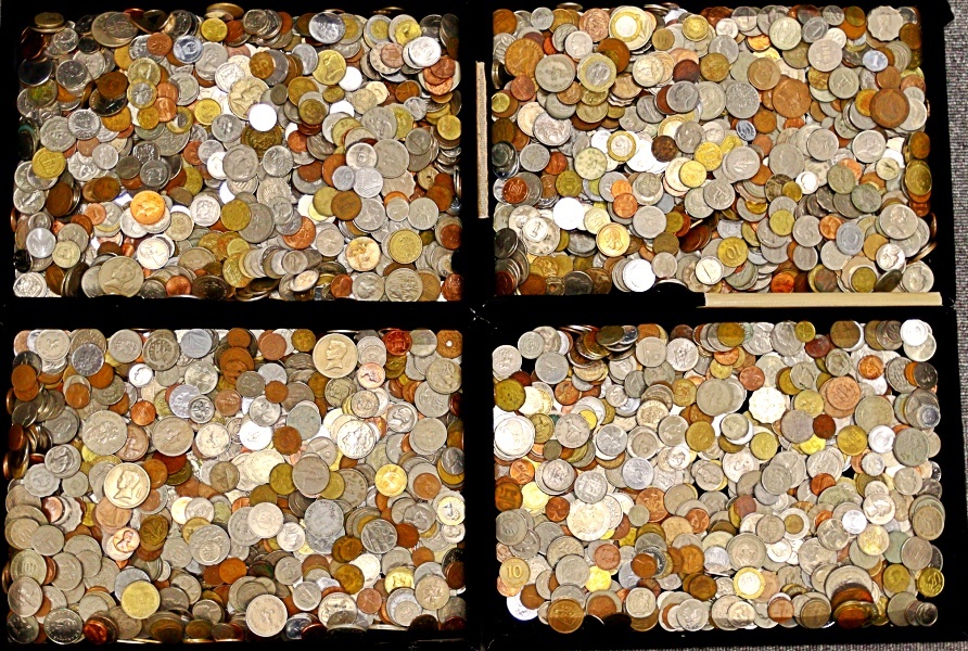 外国コイン 17.003kg まとめて おまとめ 海外コイン コイン 古銭 貨幣 硬貨 アンティーク 骨董品