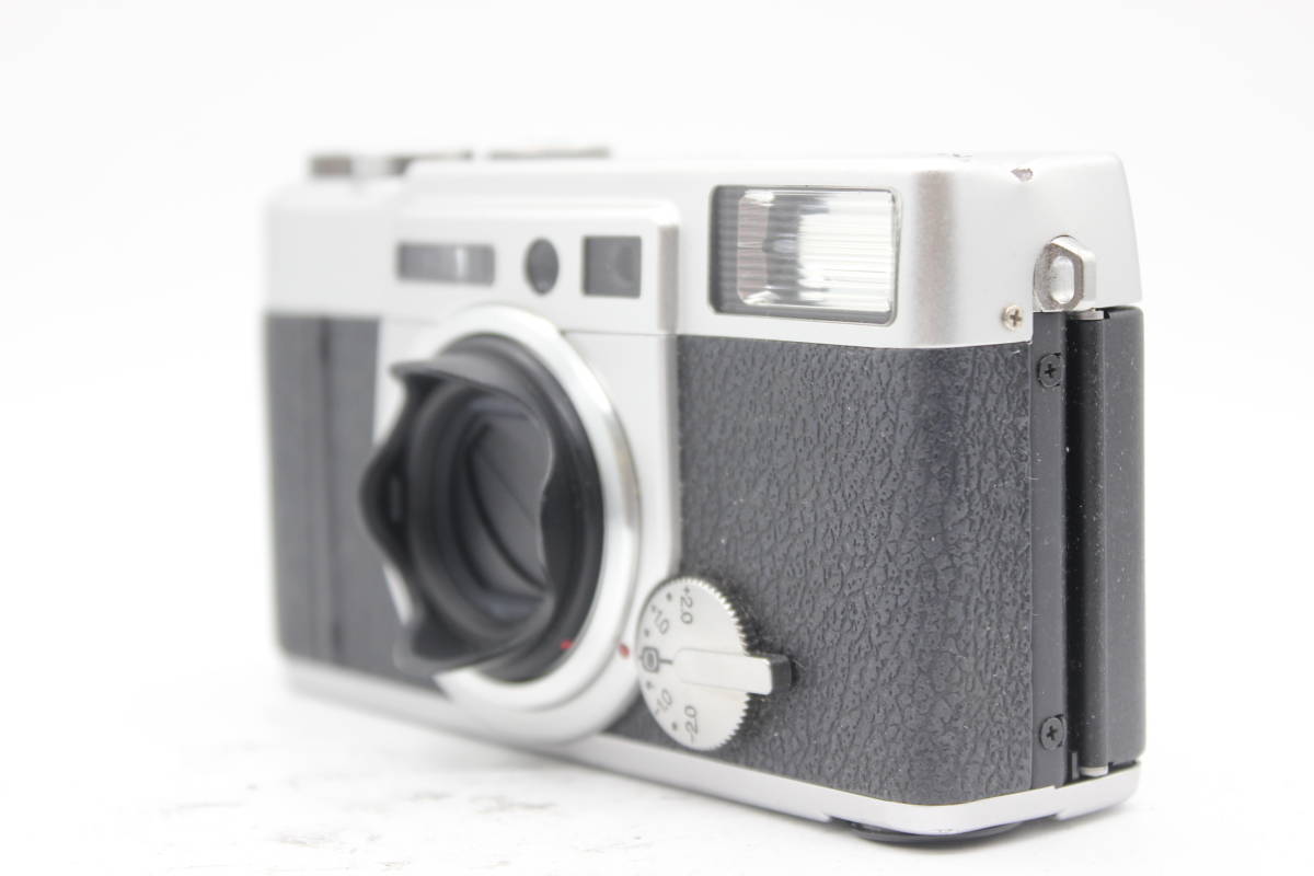 Y1813 富士フィルム Fujifilm クラッセ Klasse W シルバー コンパクト