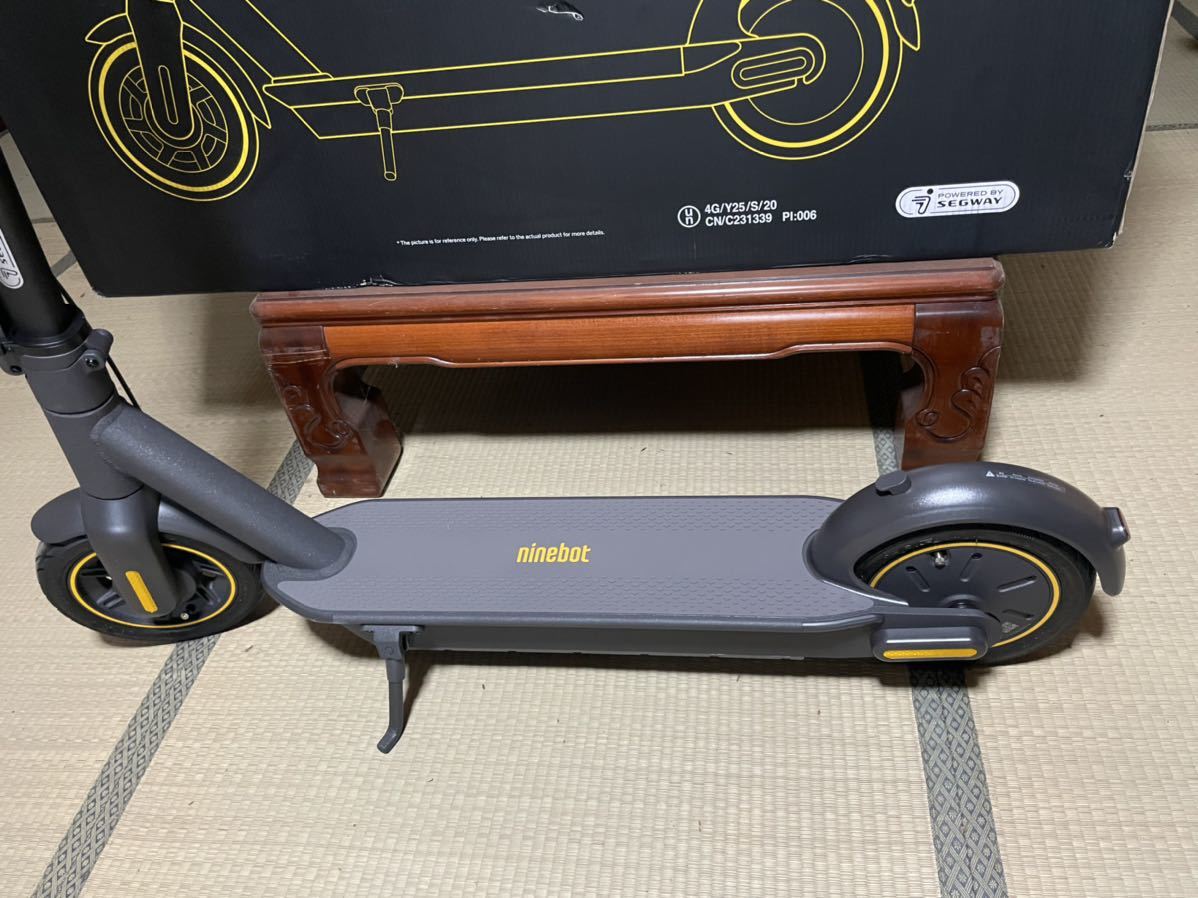 Segway-Ninebot Kickscooter 電動 キックスクーター ナインボット MAX