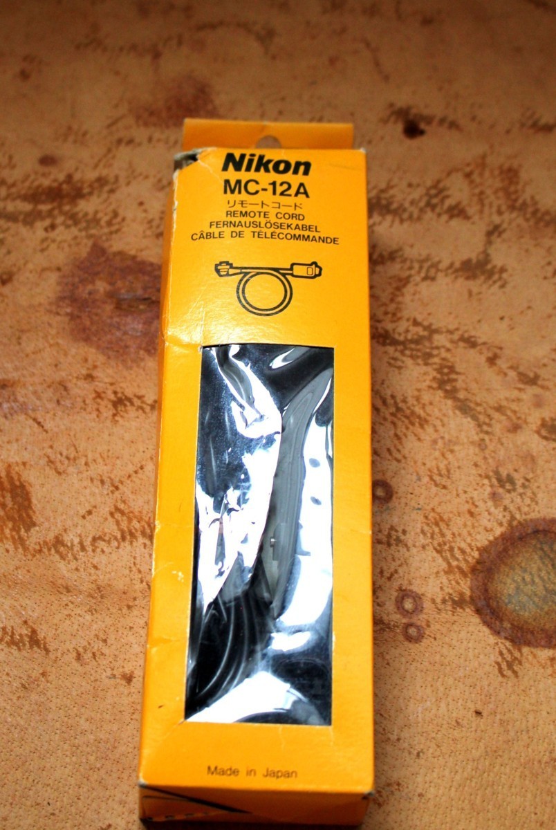 ○ニコン/Nikon 調光コード SC-17/ リモートコード MC-12A 2個セット 古道具のgplus広島 2112s1 の画像5