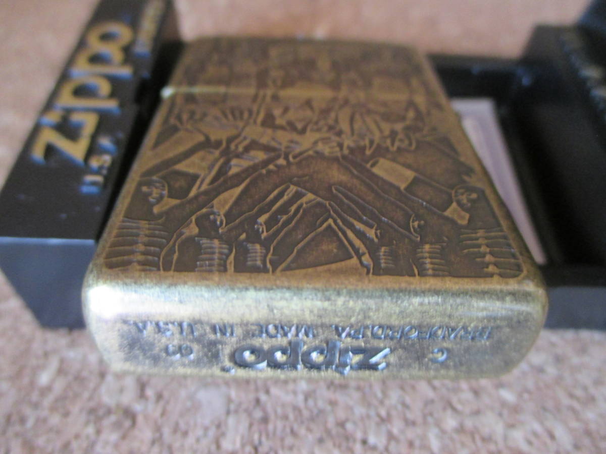 ZIPPO 『仮面ライダー VS ショッカー MAX EDITION 』2009年3月製造 立花藤兵衛 1号 2号 V3 オイルライター ジッポー 廃版激レア 未使用品_画像2