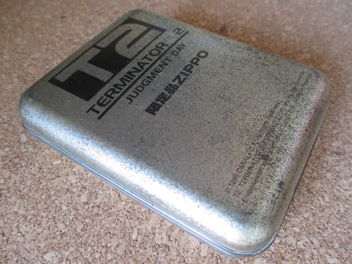 ZIPPO 『TERMINATOR２ JUDGMENT DAY T-800 SERIES ターミネーター 限定品』1999年10月製造 スカイネット オイルライター ジッポ 廃版激レア_画像5