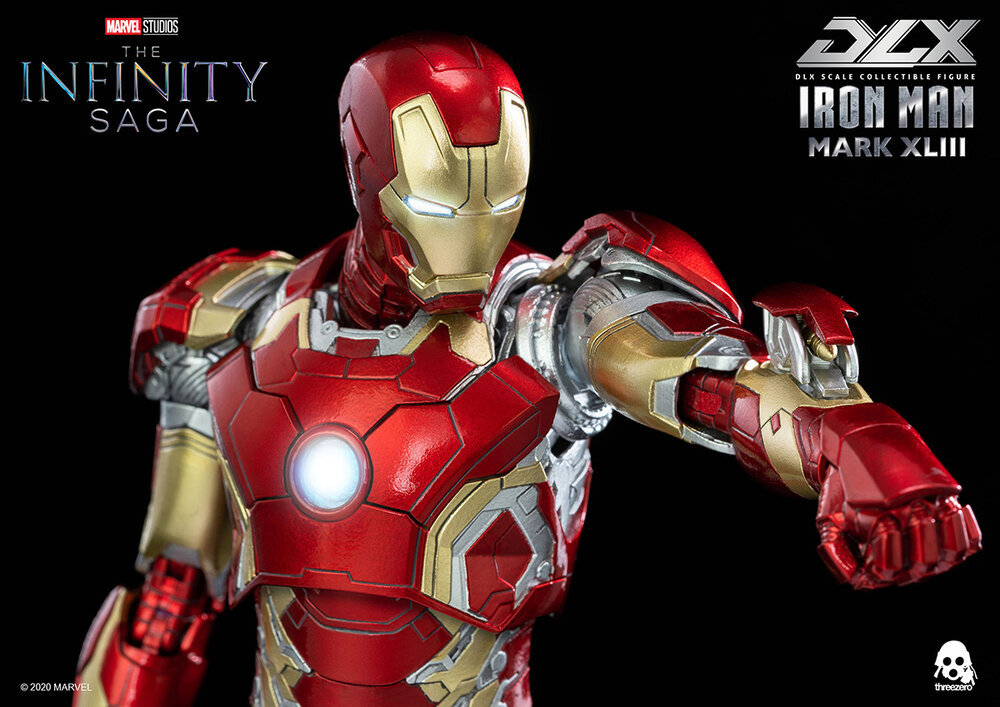 s Lee Zero Avengers Infinity * Saga / Ironman Mark 43 1/12 DLX action фигурка 
