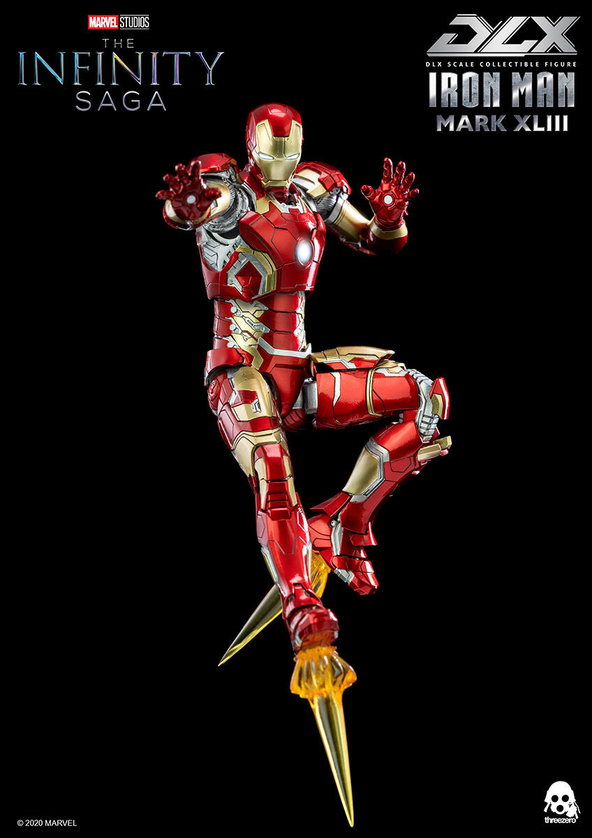 s Lee Zero Avengers Infinity * Saga / Ironman Mark 43 1/12 DLX action фигурка 