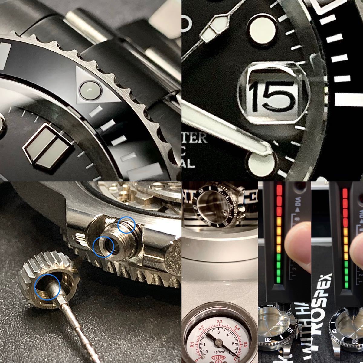 SEIKO NH35 ムーブメント カスタム 自動巻 腕時計 セイコー MOD SEIKO NH35 ムーブメント カスタム 自動巻 腕時計 セイコー MOD