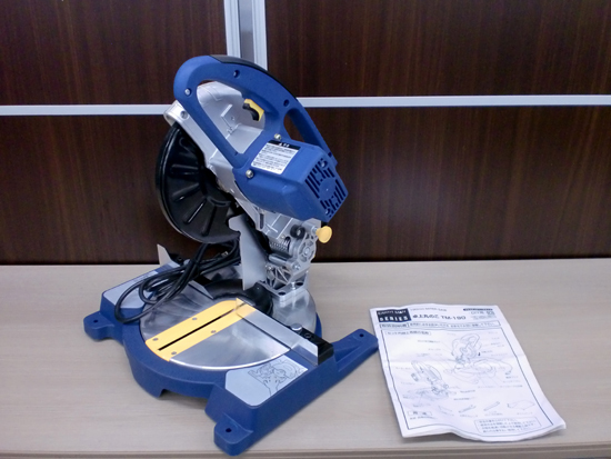 EARTH MAN SERIES 卓上丸のこ TM-190 DIY用 高儀 190㎜ MITER SAW 100V/9.5A アースマン 苫小牧西店_画像1