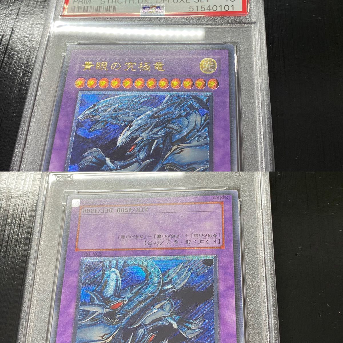 ◇PSA 10 GEM MINT/鑑定品◇遊戯王 日本語版 SDX-001 【 青眼の究極竜