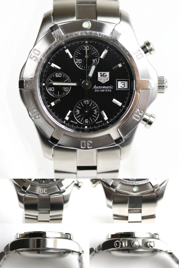 49％割引公式の店舗 MT3754 TAG Heuer タグホイヤー エクスクルーシブ クロノグラフ 自動巻きメンズ腕時計  CN2111.BA0361/中古 タグ・ホイヤー ブランド腕時計 アクセサリー、時計-ECOWA.COM.MX