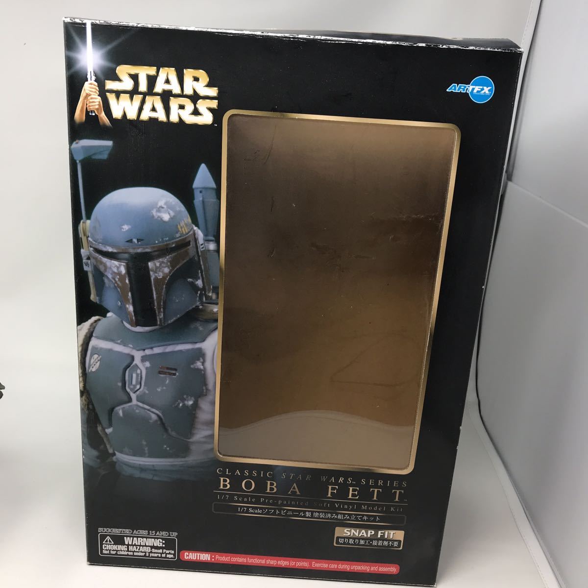 中古 ボバ・フェット スターウォーズ フィギュア 1/7 ARTFX コトブキヤ ジャンク扱いの画像6