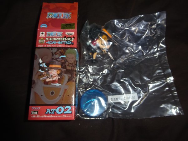  One-piece world collectable figure Mini me Lee number ATTACK Usopp ( tube 1028)(5 month 9 day )