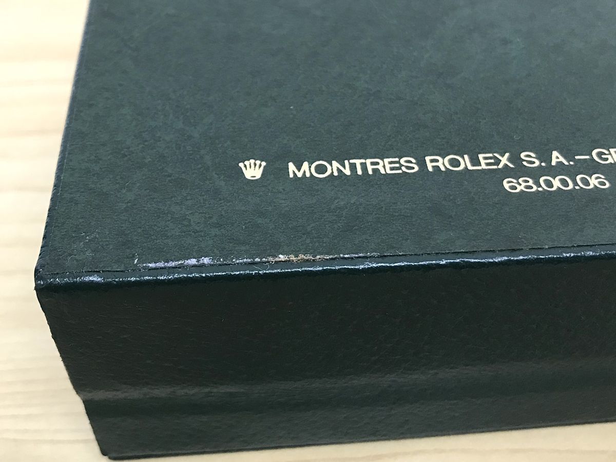 ROLEX ロレックス 空箱 BOX MONTRES ROLEX S.A－GENEVE SUISSE 68.00 