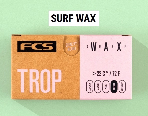 送料無料▲FCS SURF WAX Tropical・WARM・BASE　6個セット (新品)_画像3