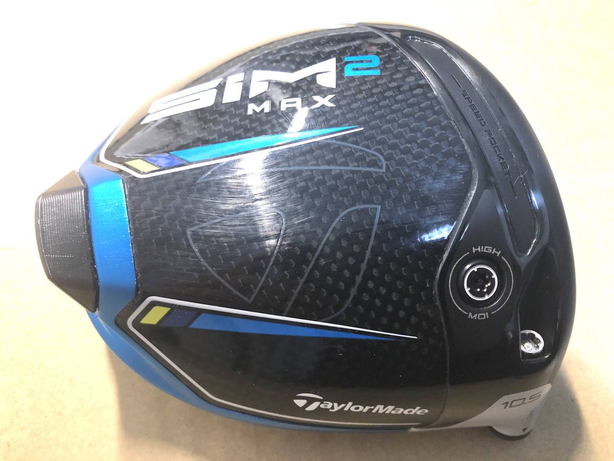 [テーラーメイド Taylormade] SIM2 MAX ドライバー 1W 10.5度 ヘッド単品_画像2