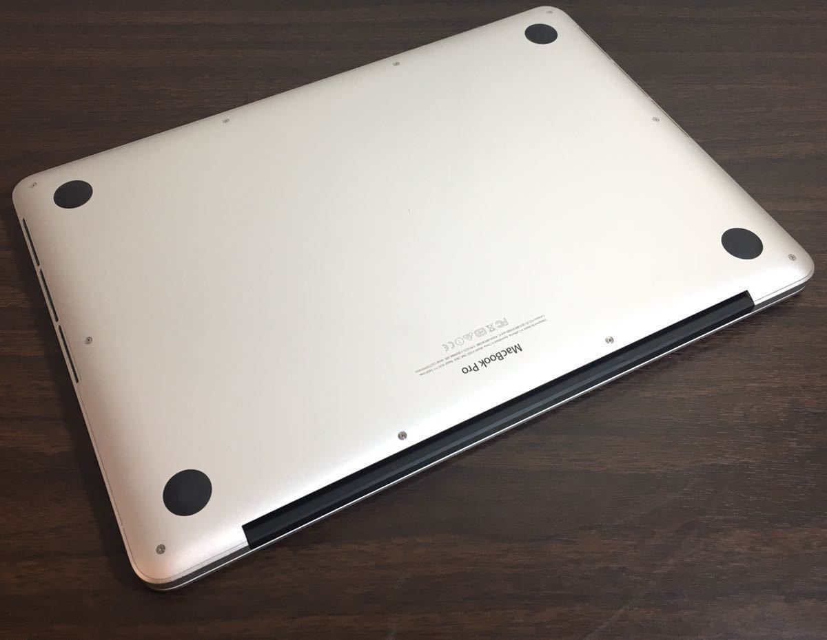 ☆新品SSD1TB&Apple大容量バッテリ MacBookPro Retina13inch Early2015 i5 2.7GHz/8GB/美品キー/US/5900mAh/Office2021☆_画像10