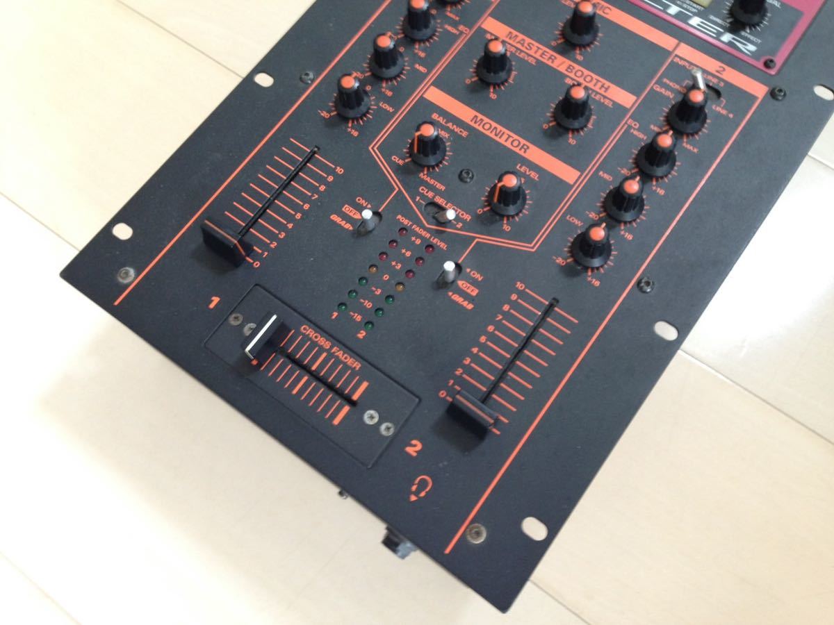 Roland ローランドDJ1000 中古可動品1990年代日本製ビンテージミキサー_画像4