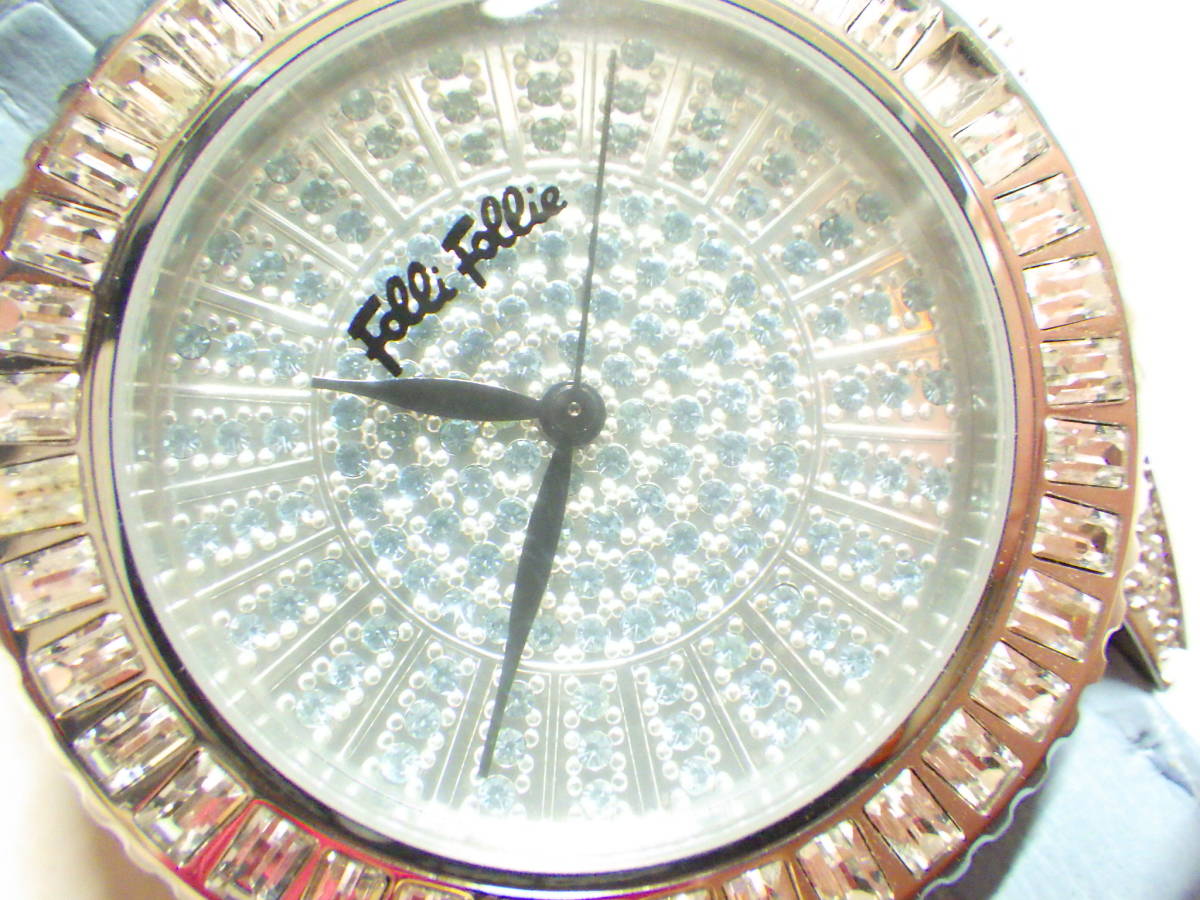 Folli Follieフォリフォリ 自動巻き ミヨタムーブメント 腕時計 WF9A033SSL-LB #349_画像6