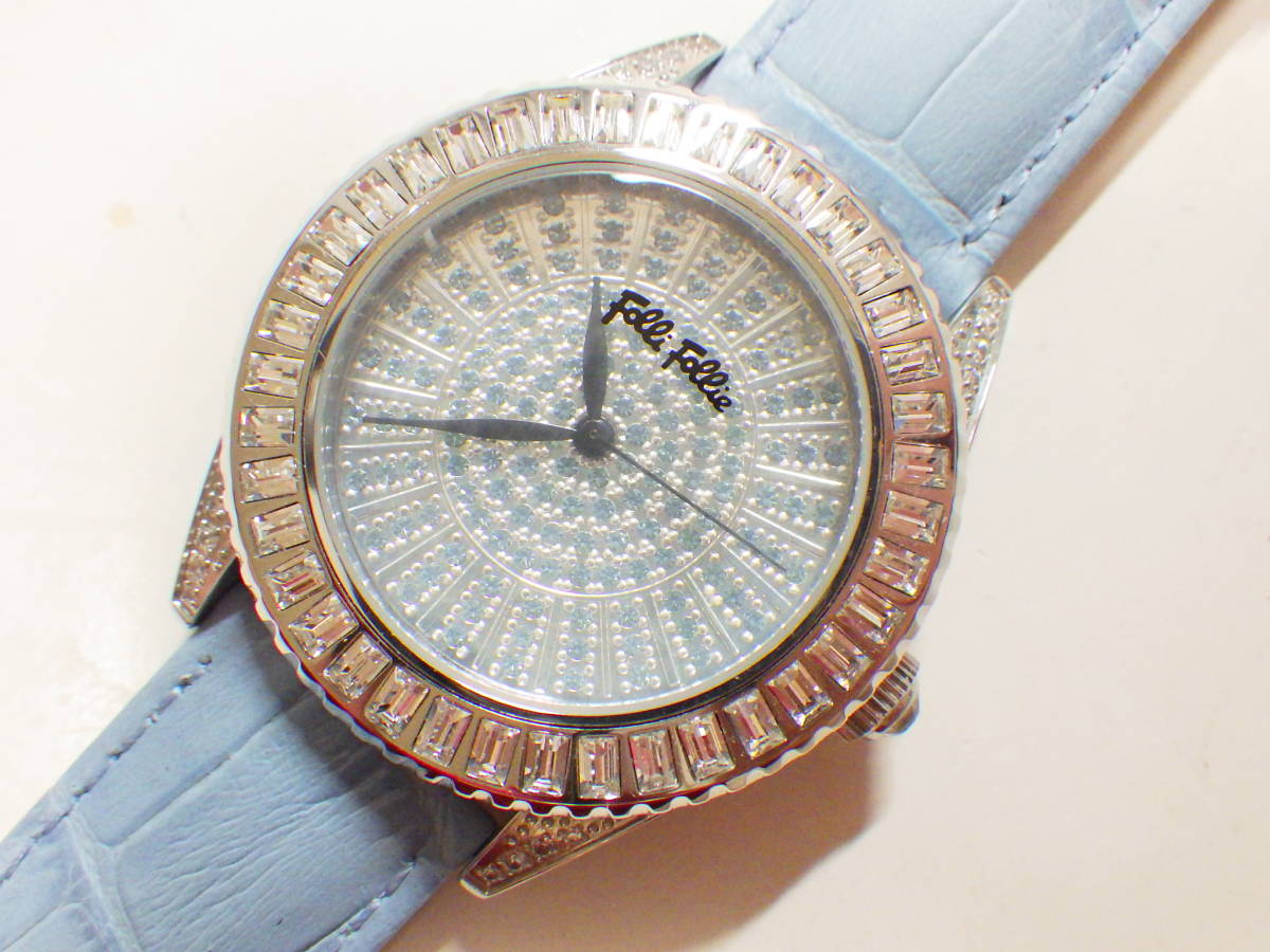 Folli Follieフォリフォリ 自動巻き ミヨタムーブメント 腕時計 WF9A033SSL-LB #403_画像1