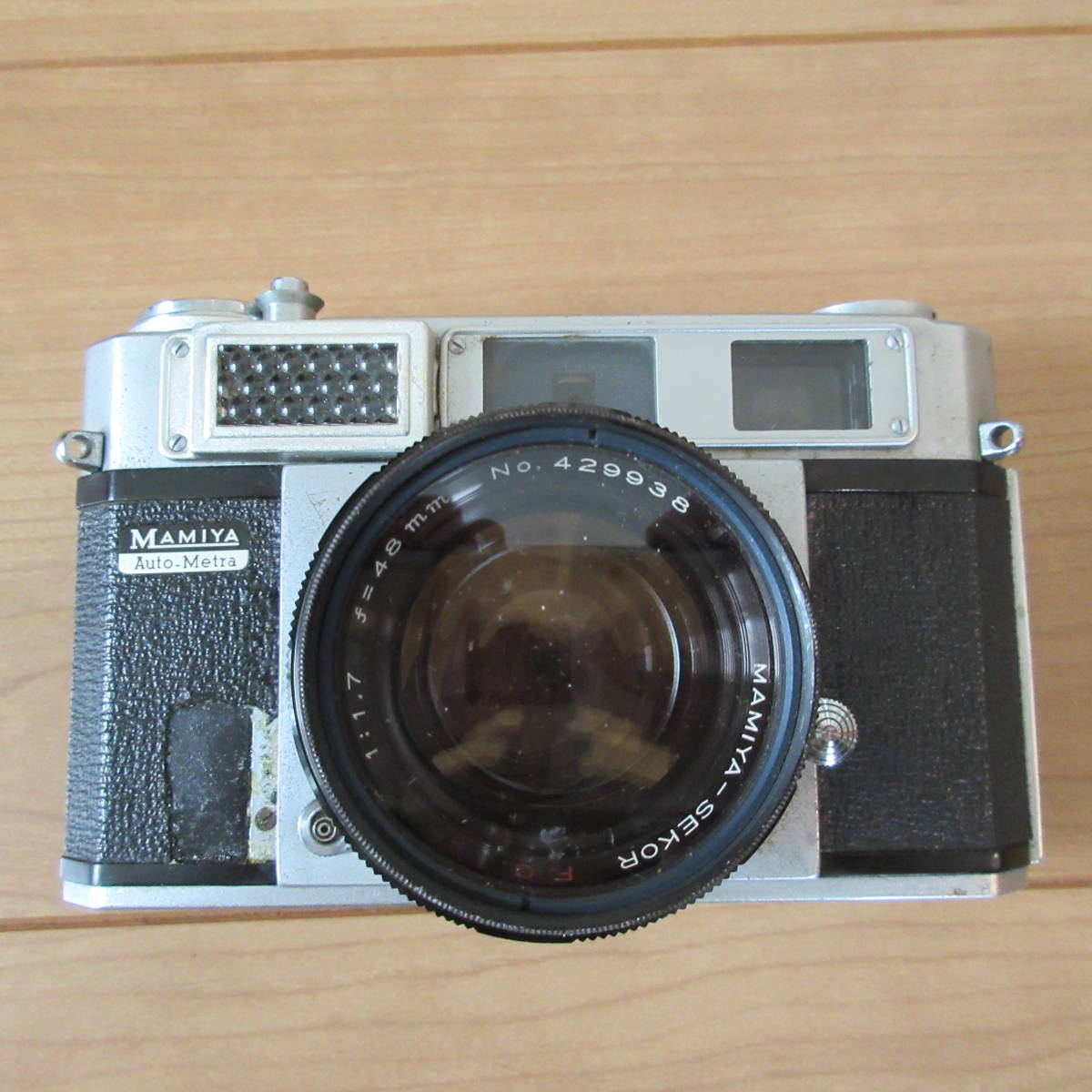 MAMIYA Auto Metra MAMIYA-SEKOR 1:1.7 f=48mm Toshiba 46mm SL-1A