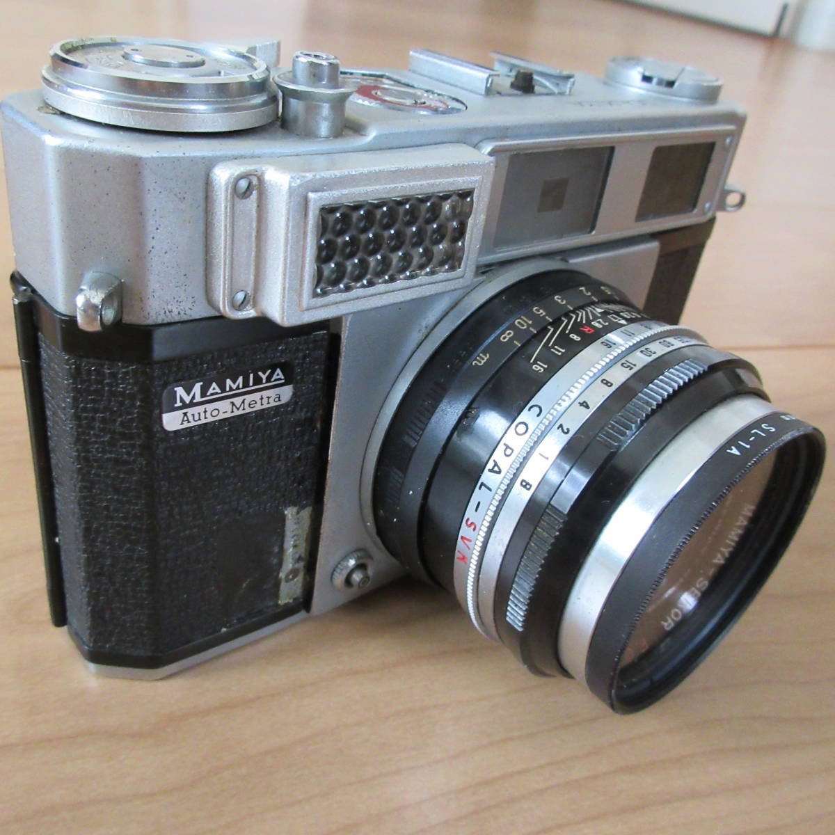 MAMIYA Auto Metra MAMIYA-SEKOR 1:1.7 f=48mm Toshiba 46mm SL-1A