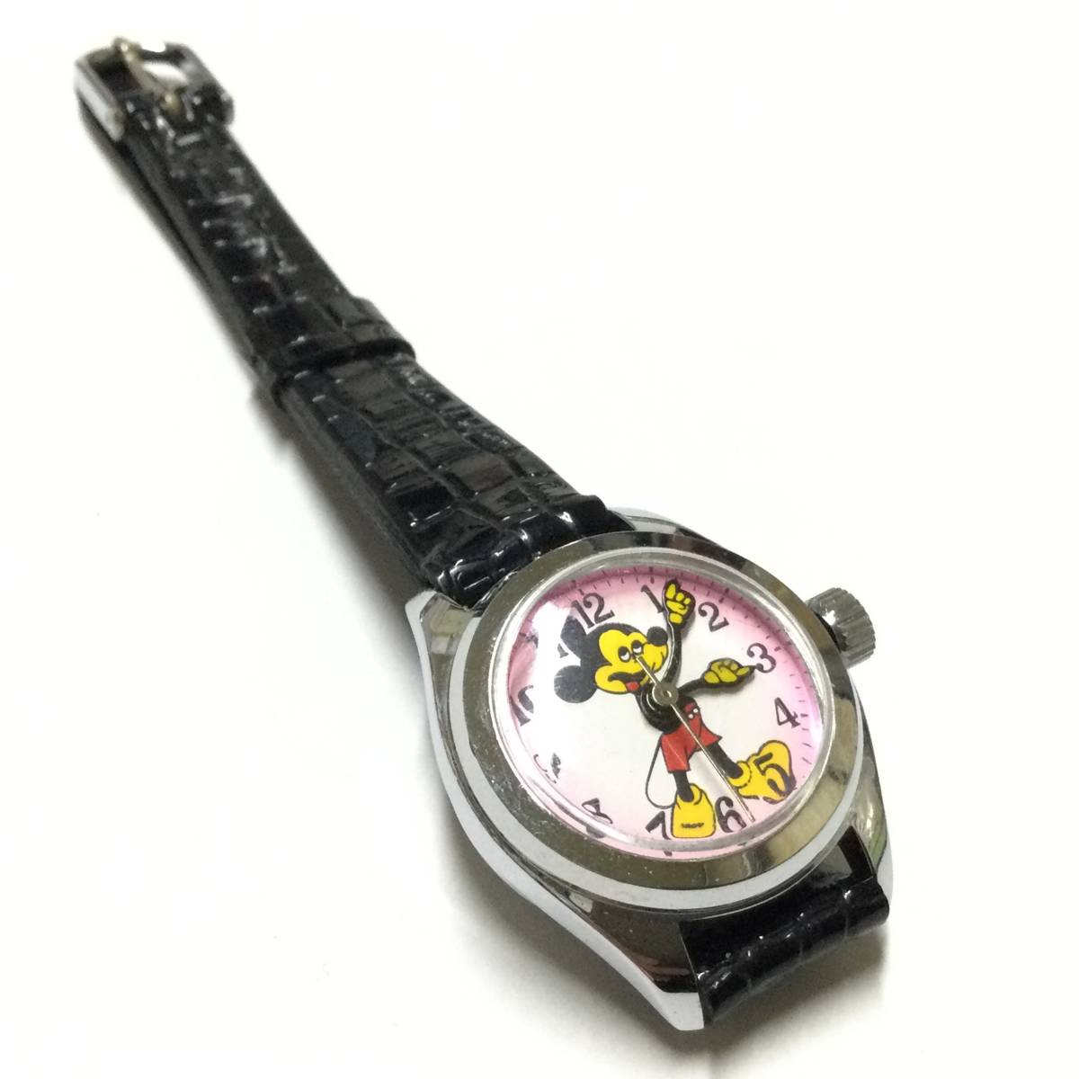 激レア！60年代 手巻き ディズニー ミッキーマウス 腕時計 - 通販