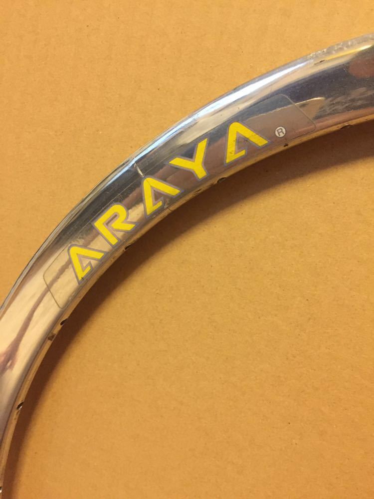 希少 ARAYA SUPER AERO 28h アラヤ スーパーエアロ 24インチ リム