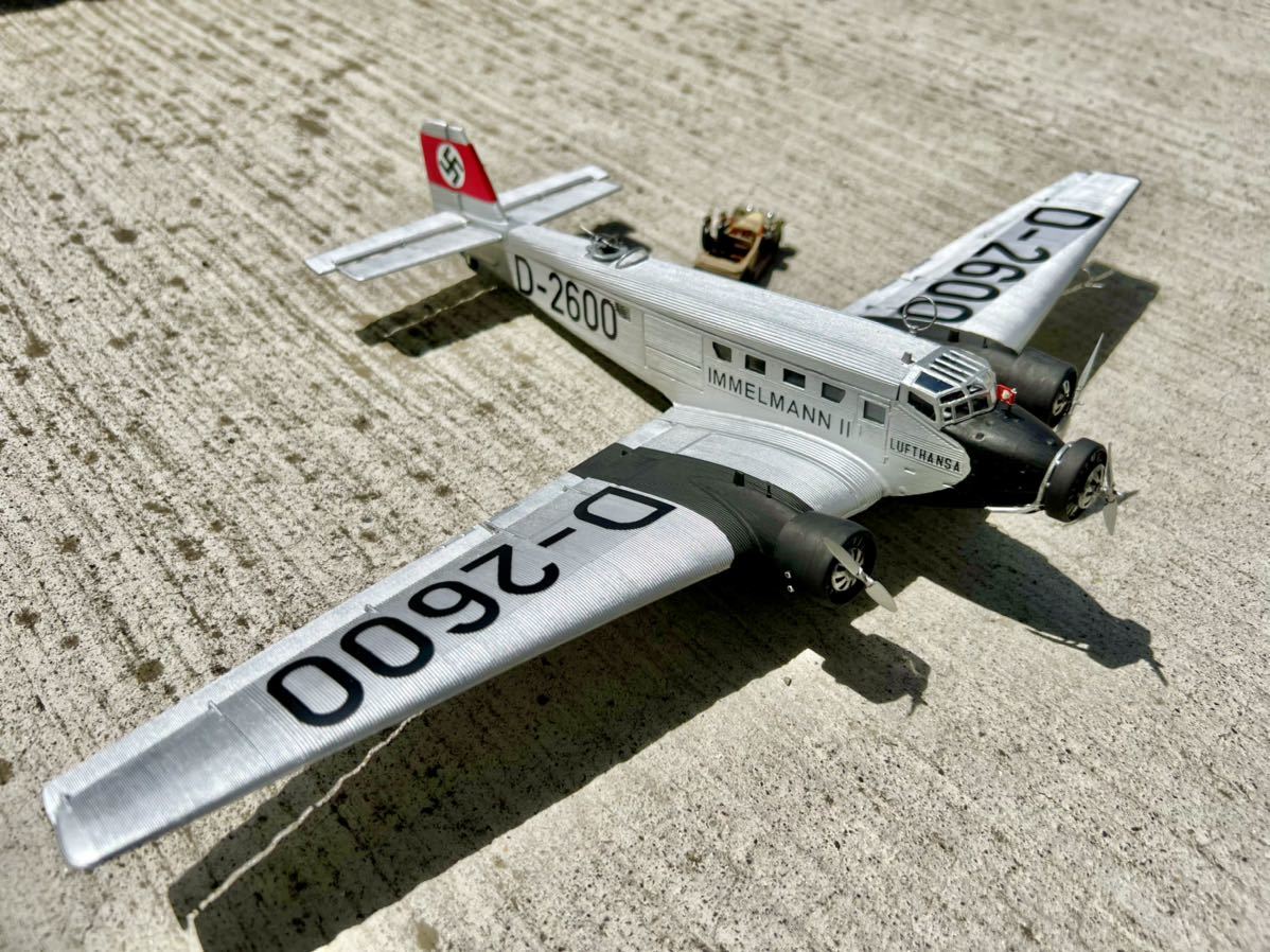 総統 専用機 ユンカース Ju52 D-2600 インメルマンII ヒトラー 総統 専用機 ユンカース Ju52 D-2600 インメルマンII ヒトラー