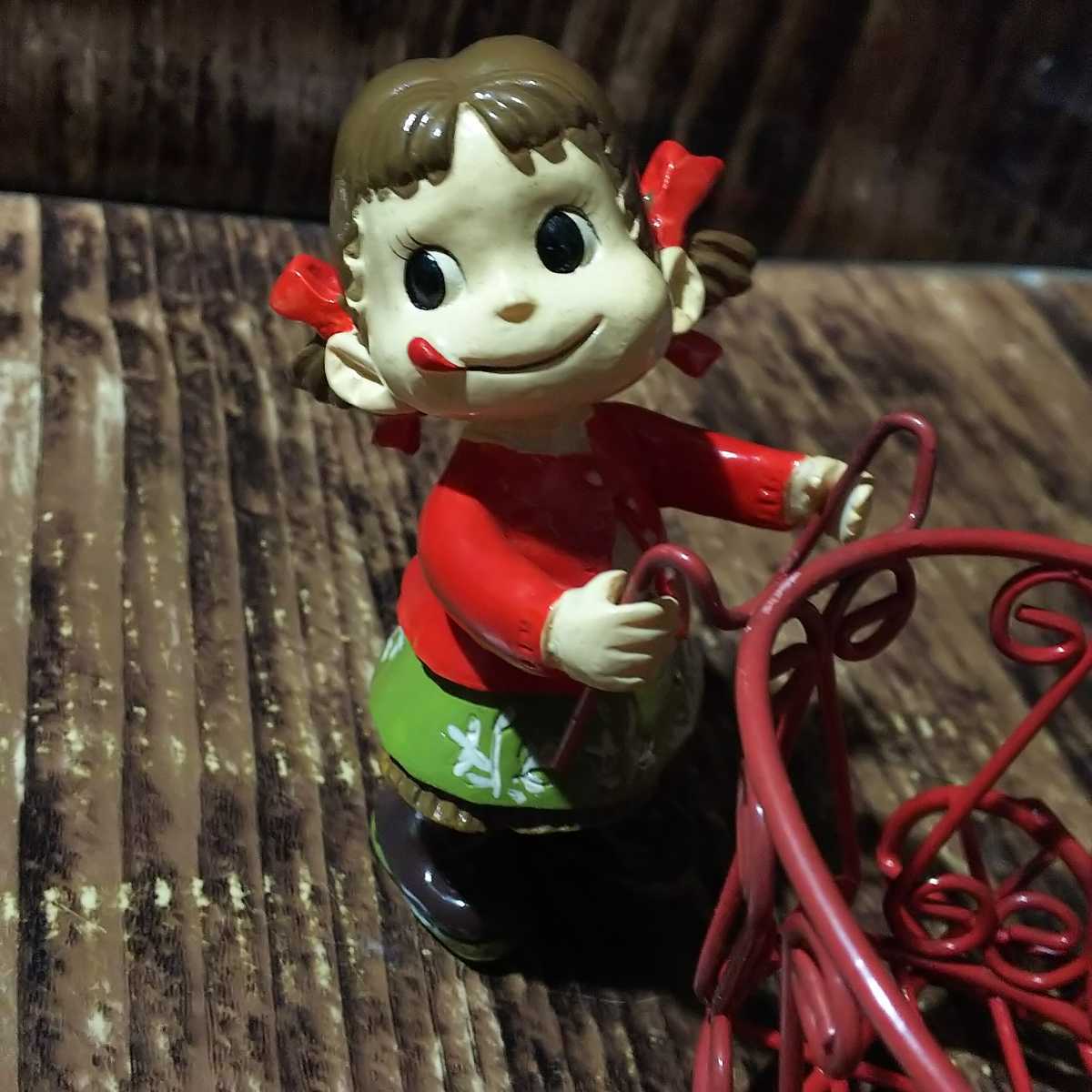 不二家「ペコちゃん・ポコちゃん カート」小物入れ キャンディー 不二家「ペコちゃん・ポコちゃん カート」小物入れ キャンディー
