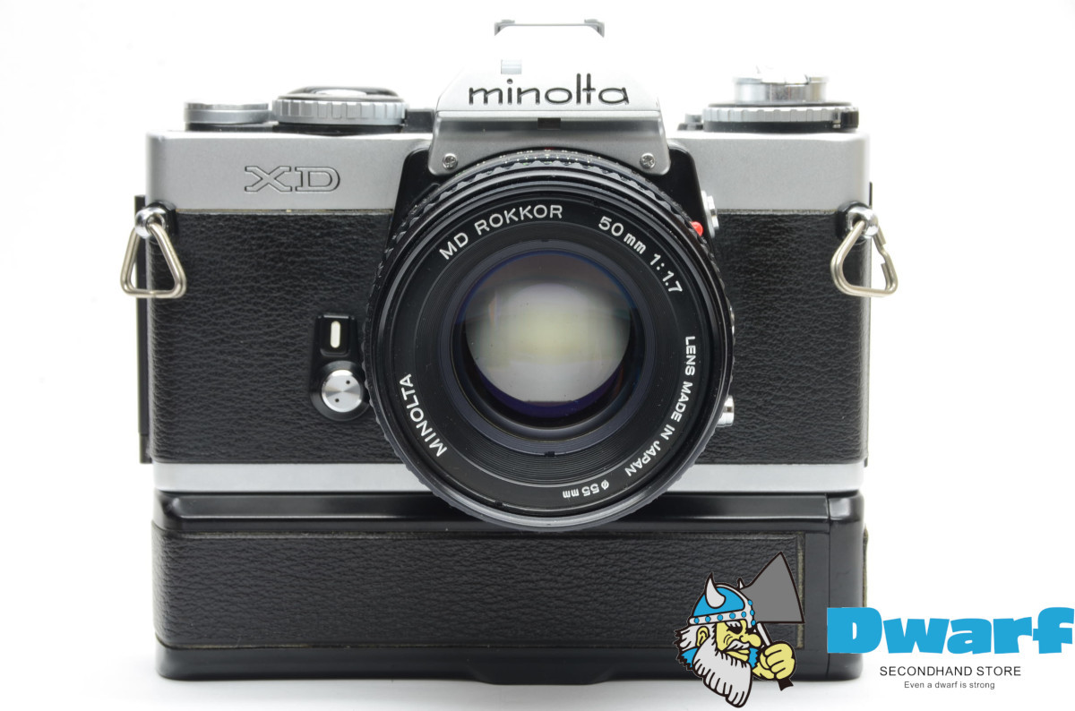 ミノルタ MINOLTA XD MD ROKKOR 50mm F1.7 AUTO WINDER D セット www