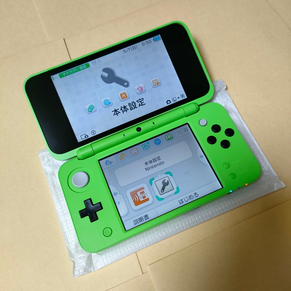 MINECRAFT マインクラフト Newニンテンドー2DS LL 本体 クリーパー