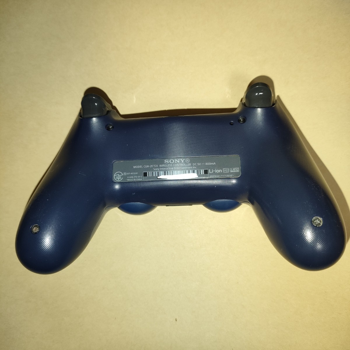 PS4 純正 DUALSHOCK4 コントローラー ミッドナイト・ブルー  CUH-ZCT2J デュアルショック4