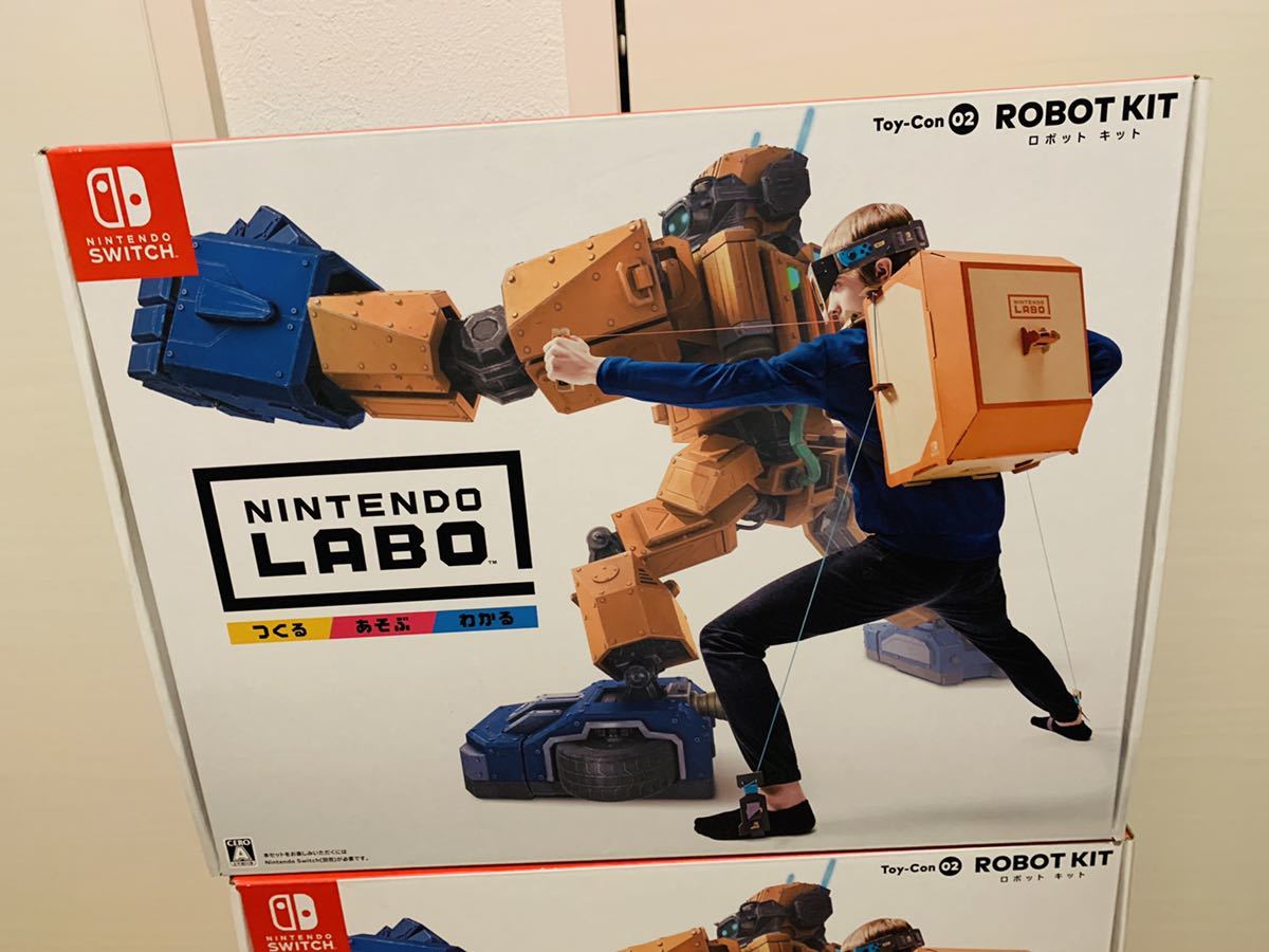 Nintendo Labo (ニンテンドー ラボ) Toy-Con 02: Robot Kit - Switch 二個セット