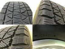 ●中古セット BLIZZAK DM-V3 235/60R18 BALMINUM 7.5J+53 5/114 冬タイヤ スタッドレス 4本セット_画像5