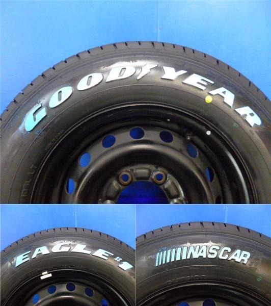 ハイエース】純正15インチスチールホイール グッドイヤー イーグル