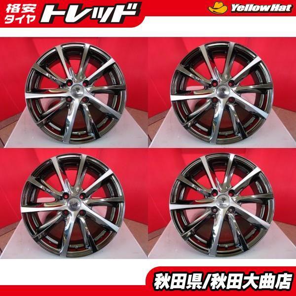 限定1台! Weds クレンツェ ビシュヌ 16 5.5 +45 4H100 4本セット 軽
