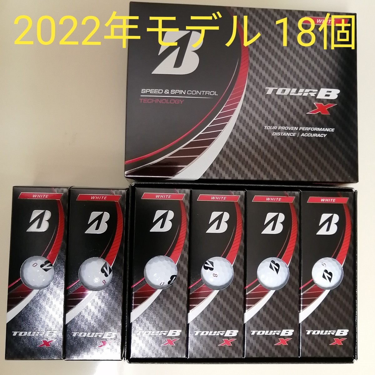 売り出し超安い 2022年モデル ブリヂストン ツアーBXゴルフボール 10 ...