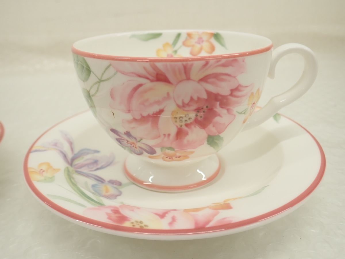 ☆営SA386-80　ROYAL ALBERT　ロイヤルアルバート オフィーリア Ophelia カップ＆ソーサー　C&S　２客ペア_画像3