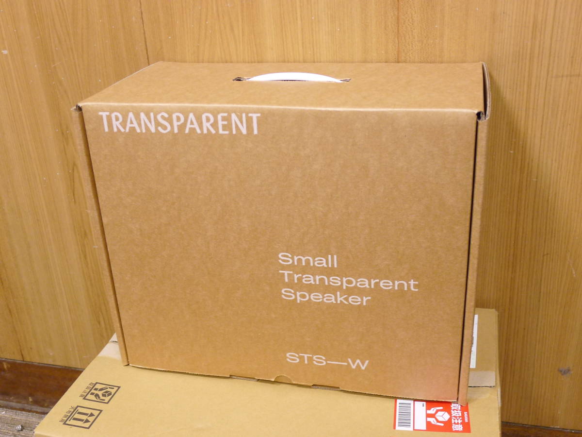 未使用 SMALL TRANSPARENT SPEAKER|スモール トランスペアレント