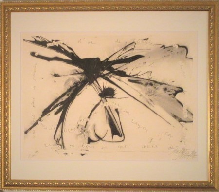 今井俊満 「無題」 版画 25号サイズ www.anac-mali.org