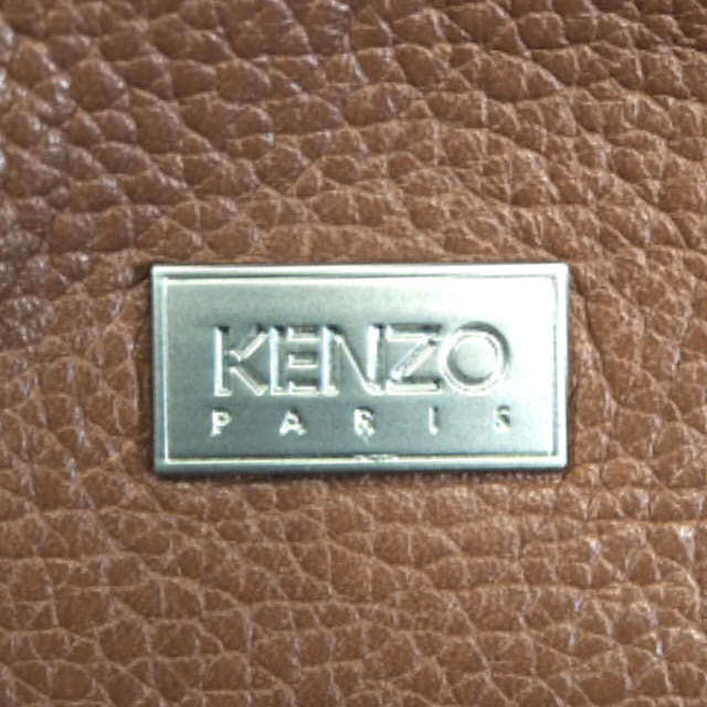 即決☆KENZO☆オールレザーボストンバッグ ケンゾー メンズ 本革 本皮