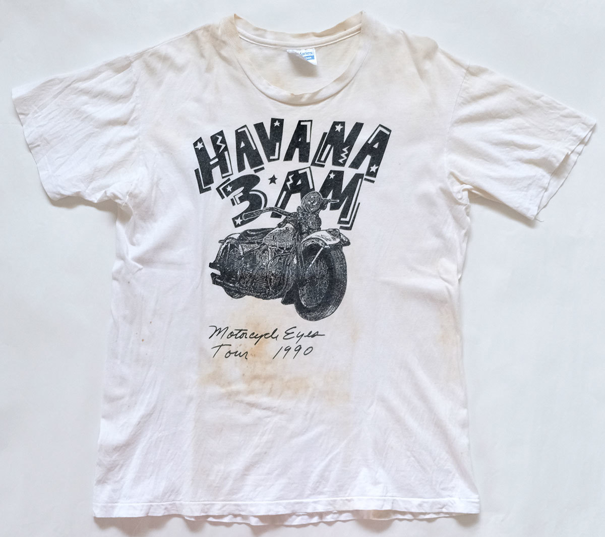 《レアTシャツ/1990年の来日公演で購入》Havana 3am●ハバナ3am●ポール シムノン/The Clash/ザ クラッシュ/Punk/パンク/ロック_画像1