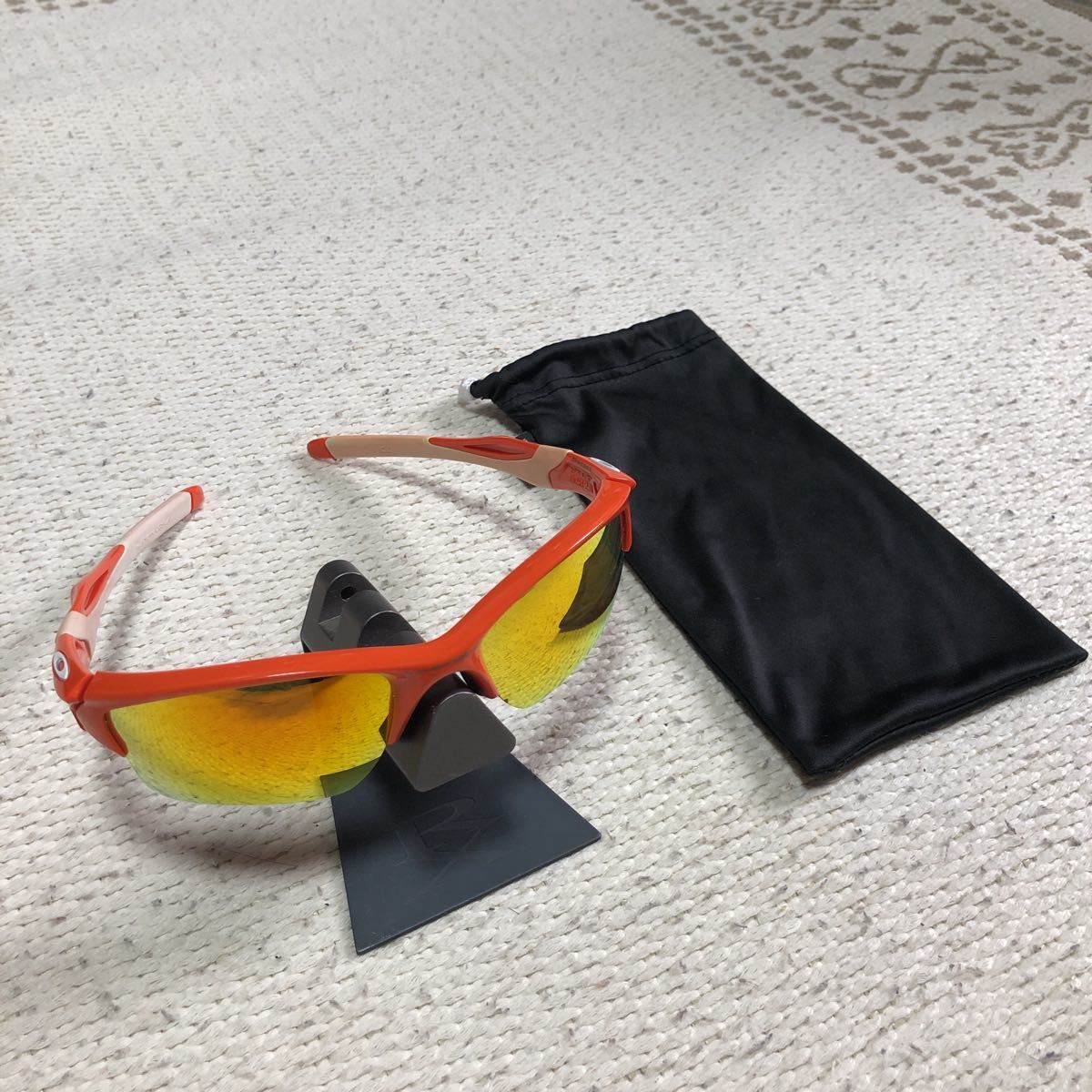 OAKLEY オークリー サングラス ハーフジャケット2.0 オレンジ/Fire Iridium_画像8