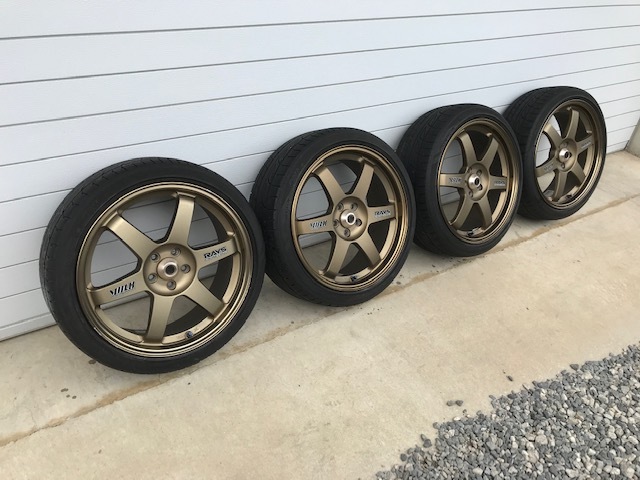 RAYS VOLK Racing Wheel 18×7.5J +48 5穴 PCD100 4本 www.distribella.com
