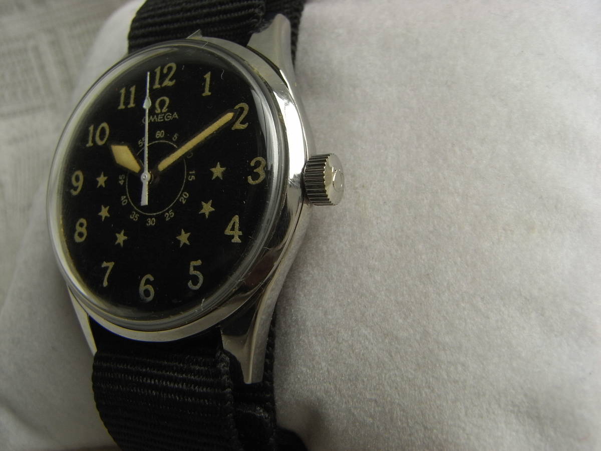 オメガ☆手巻き。日差30秒。34mm。調整済。。 | paradaabogados.com