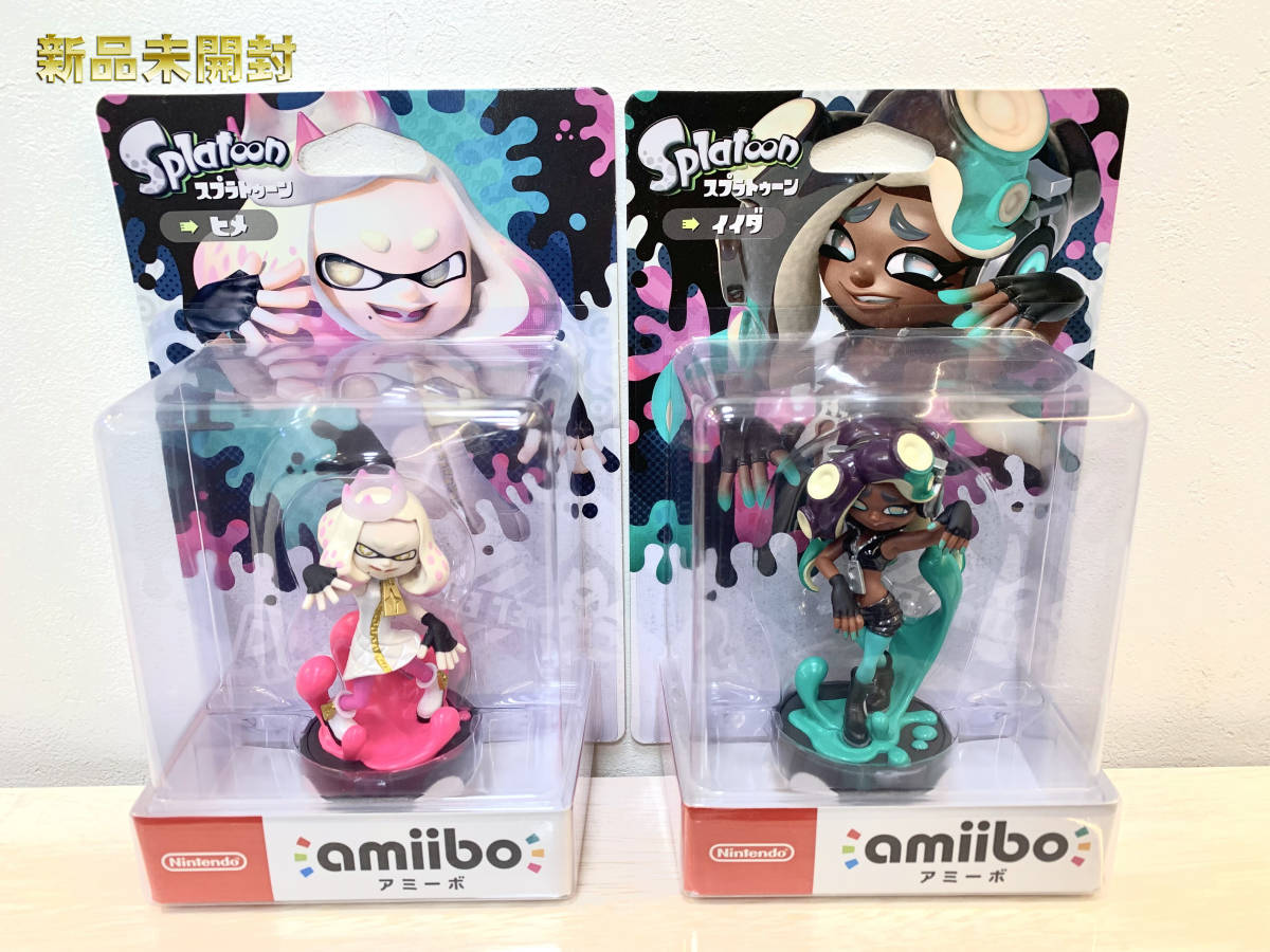 amiibo アミーボ スプラトゥーン 10体 （イイダ ヒメ 新品未開封） 送料無料